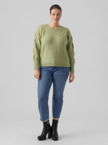 Vero Moda Curve Pullover in Grün