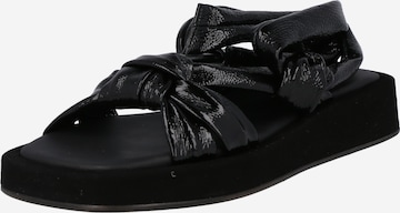 Sandalo 'DOOFA' di IRO in nero: frontale