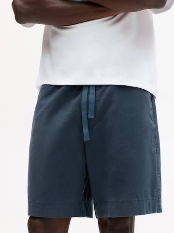 Pull&Bear Loose fit Trousers in Blue