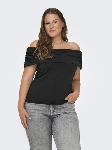 ONLY Carmakoma - Top 'CARTime' en negro: frente