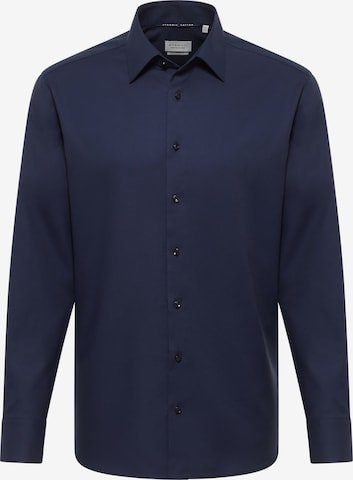 ETERNA Comfort Fit Hemd in Blau: Vorderseite