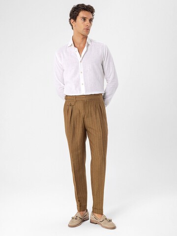 Regular Pantalon Antioch en marron