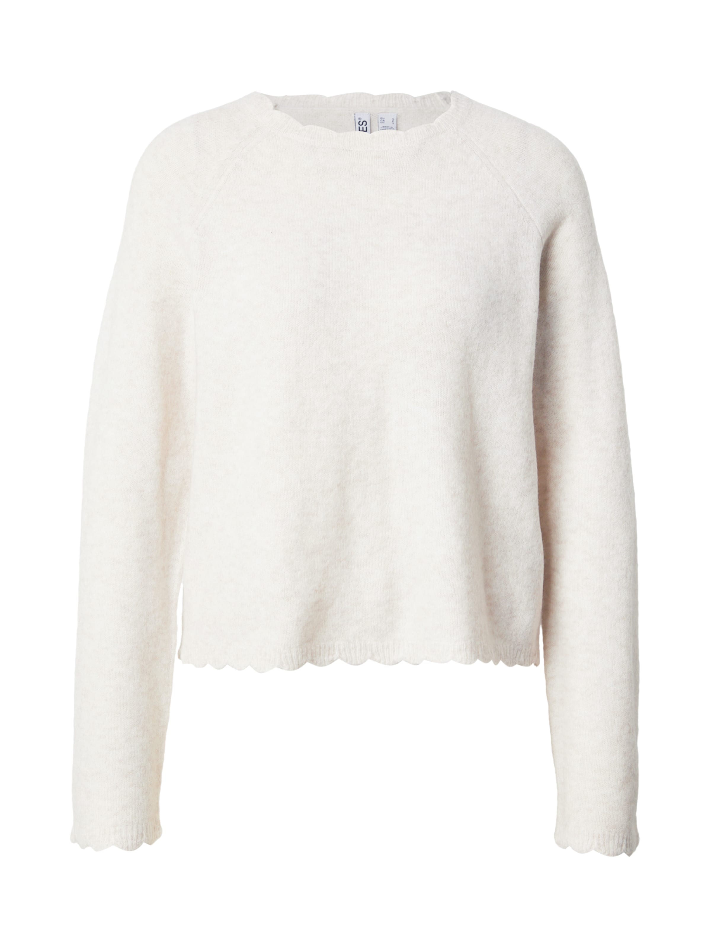 PIECES Sweater 'PCRATH' in Beige: front