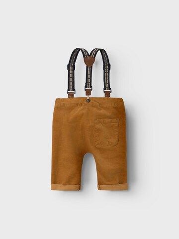 NAME IT Regular Broek 'Baggy' in Bruin