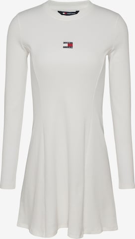 balts Tommy Jeans Kleita: no priekšpuses