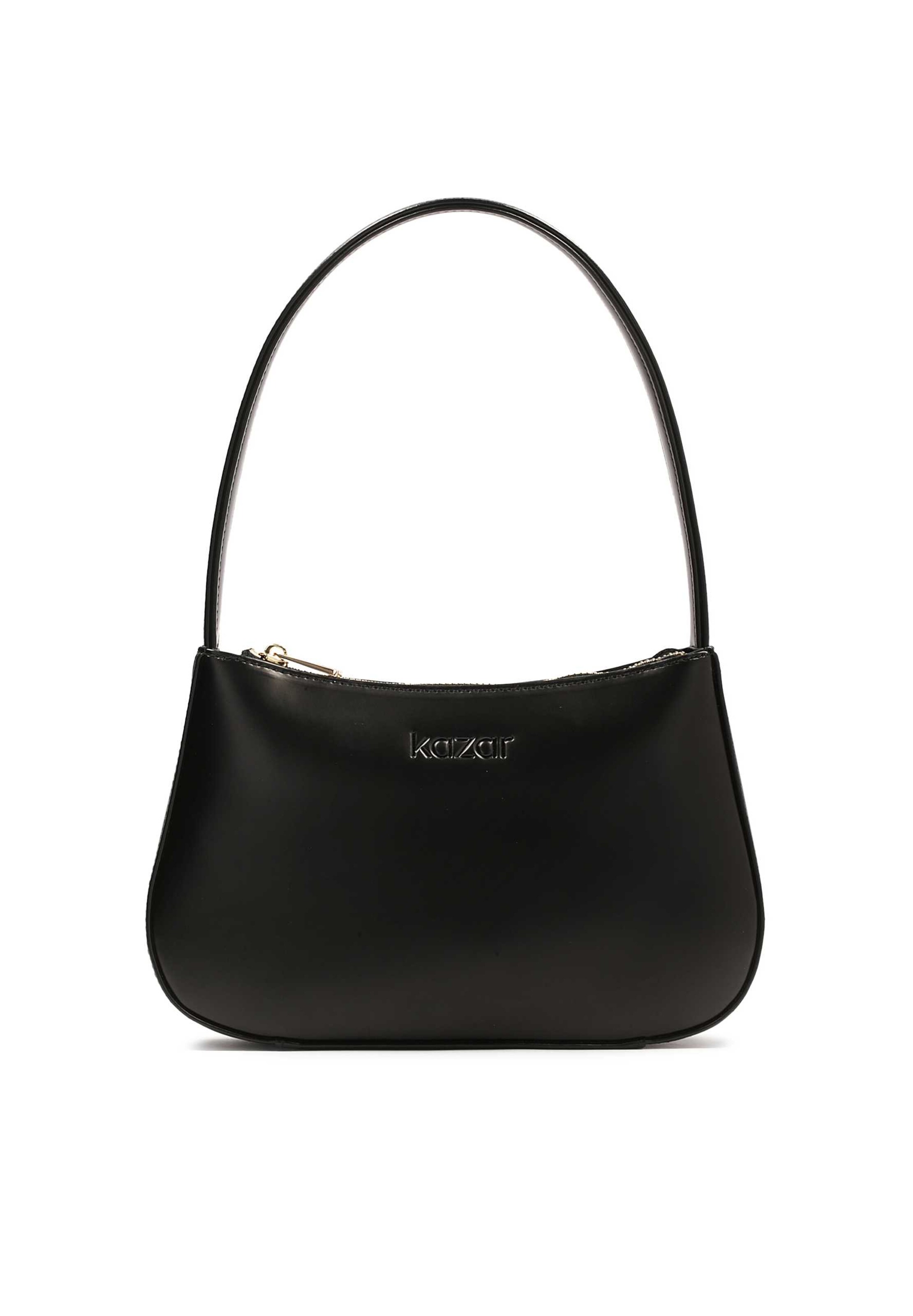 Kazar Handbag in Black: front