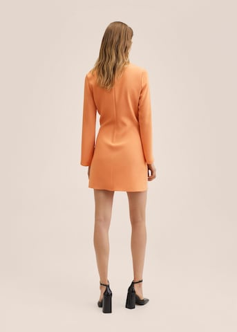 MANGO Obleka 'Almond' | oranžna barva