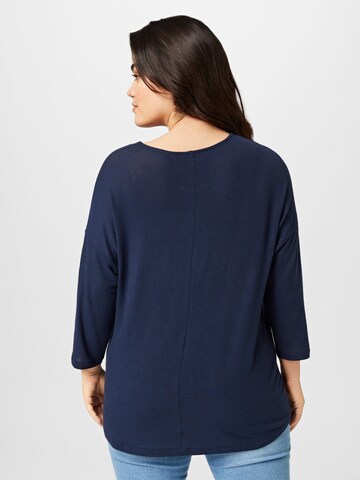 Vero Moda Curve Shirt 'Alma' in Blau