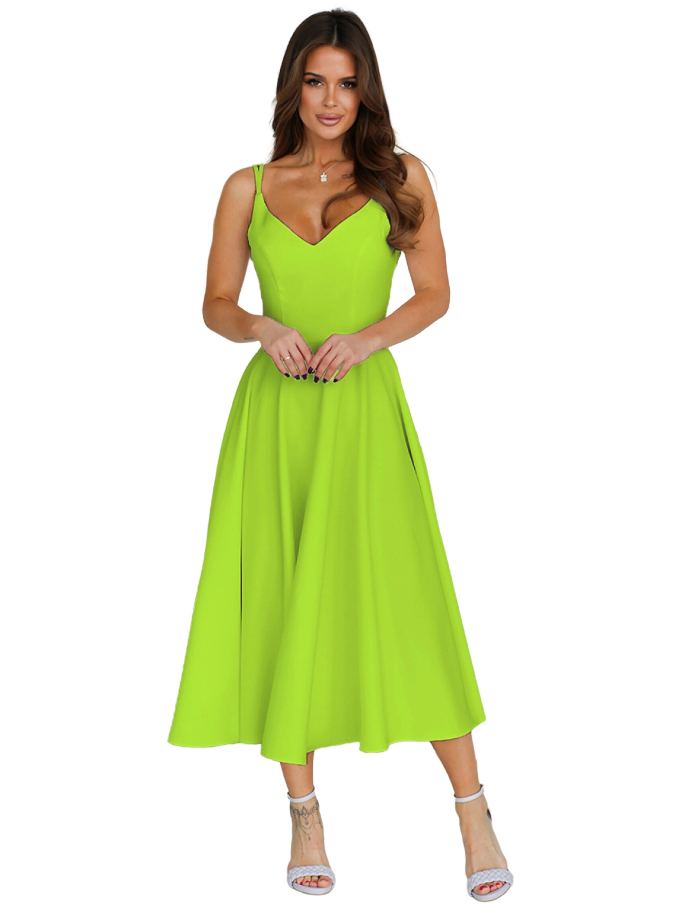 bicotone Dress 'Dress 175406' in Green: front
