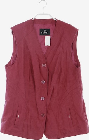 Barbara Lebek Vest in XXL in Pink: front