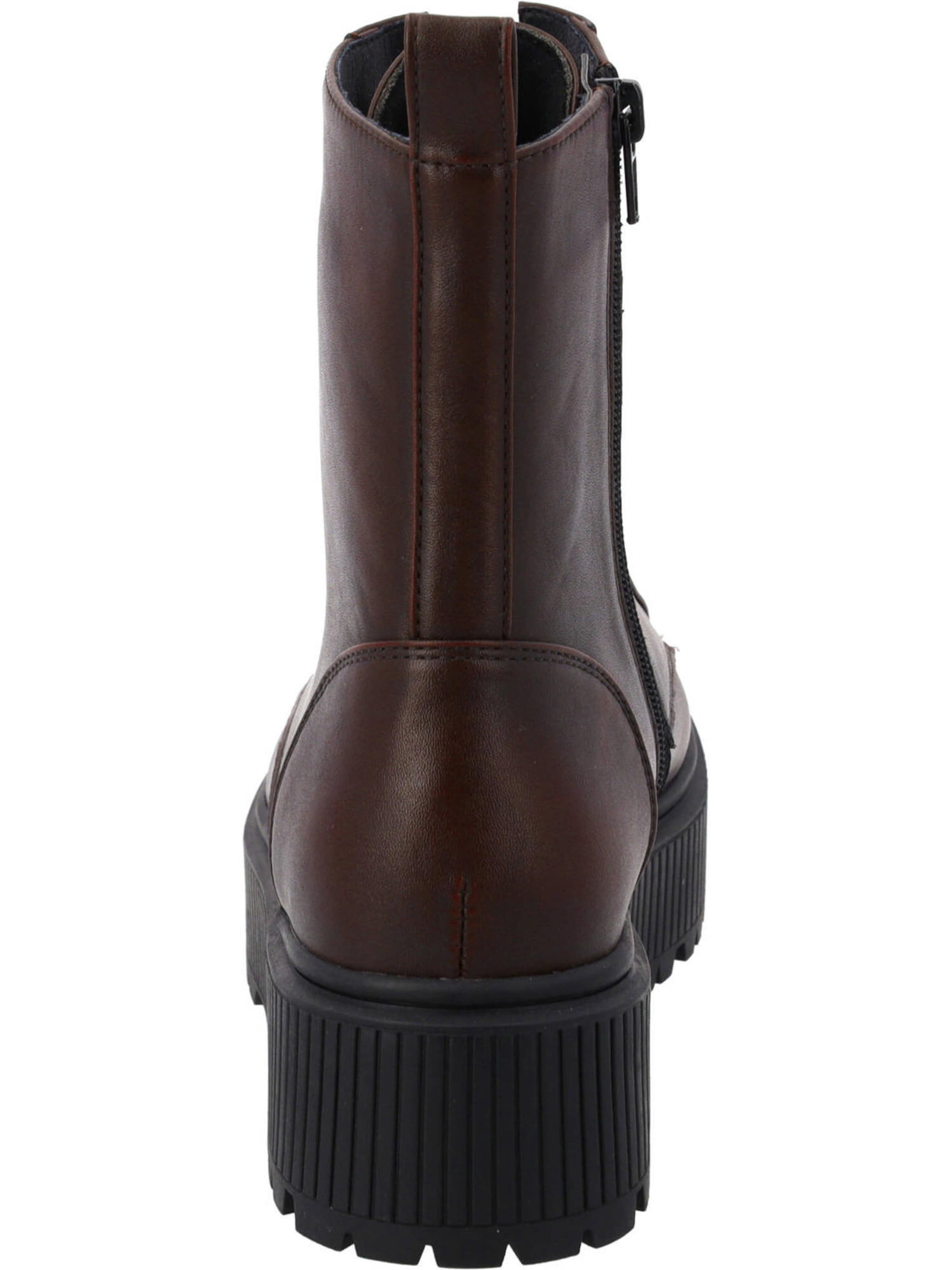 Palado Lace-up bootie 'Leski' in Red