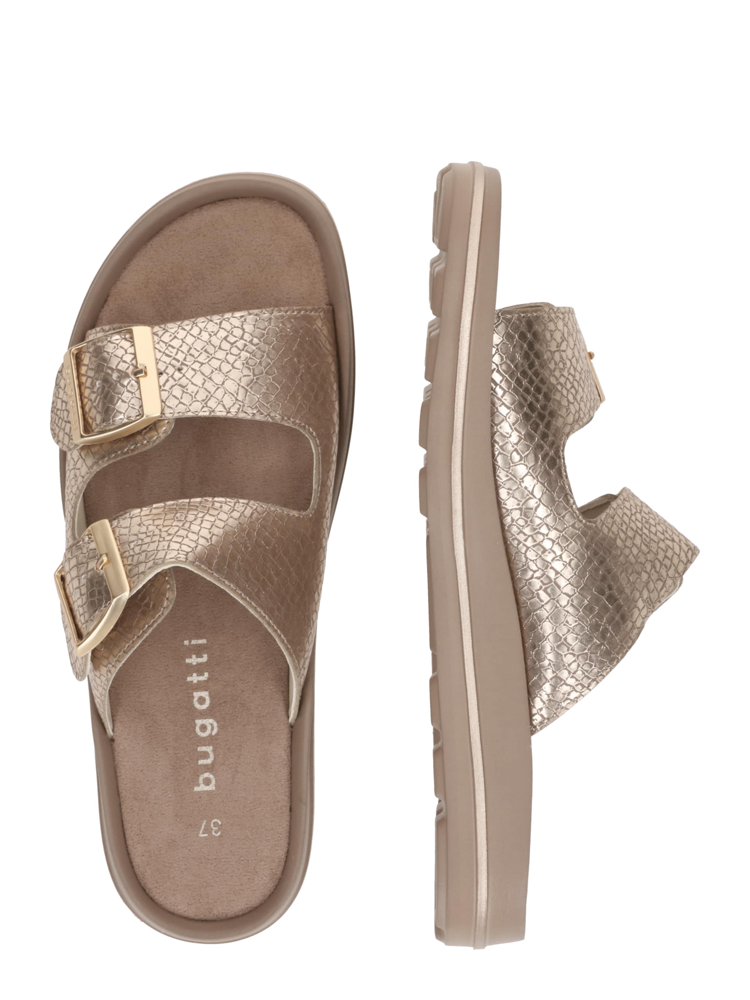 Saboți de la bugatti pe auriu