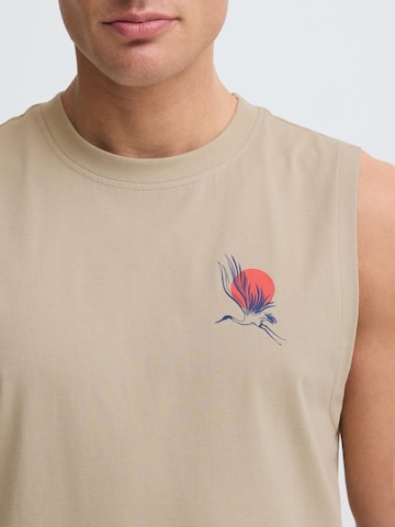 T-Shirt ' BHJapo Backprint Japan ' BLEND en beige