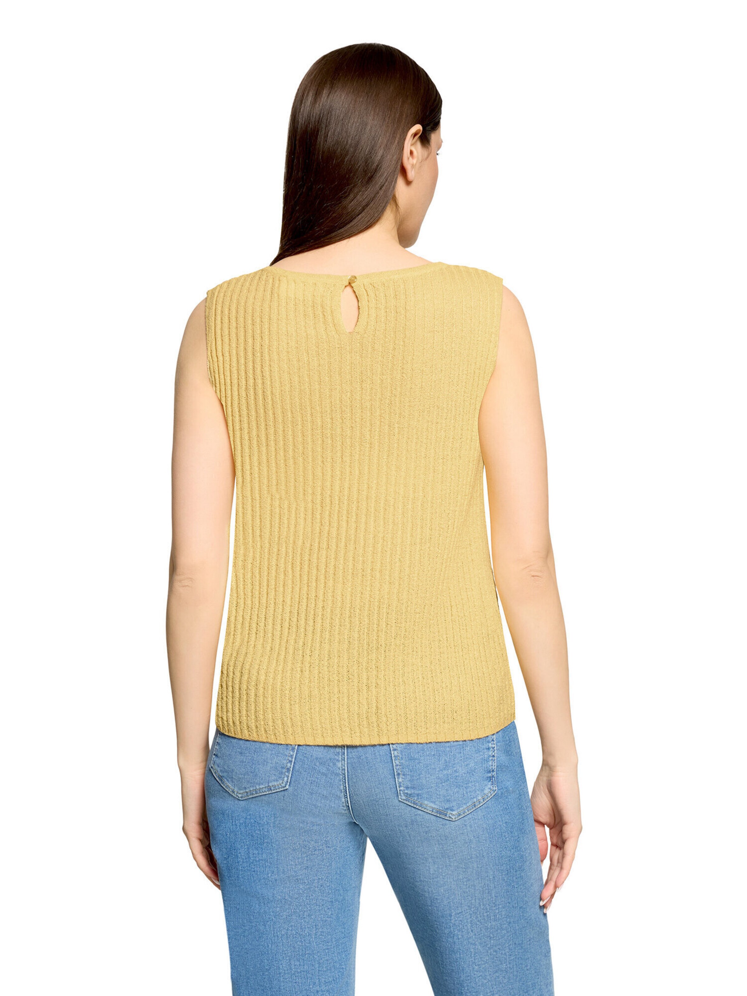 Sweat-shirt Cartoon en jaune
