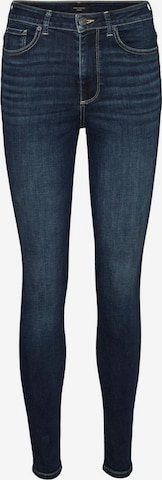 VERO MODA Skinny Jeans in Blauw: voorkant