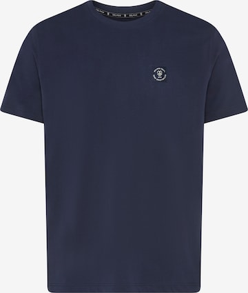 DELMAO Shirt in Blau: Vorderseite