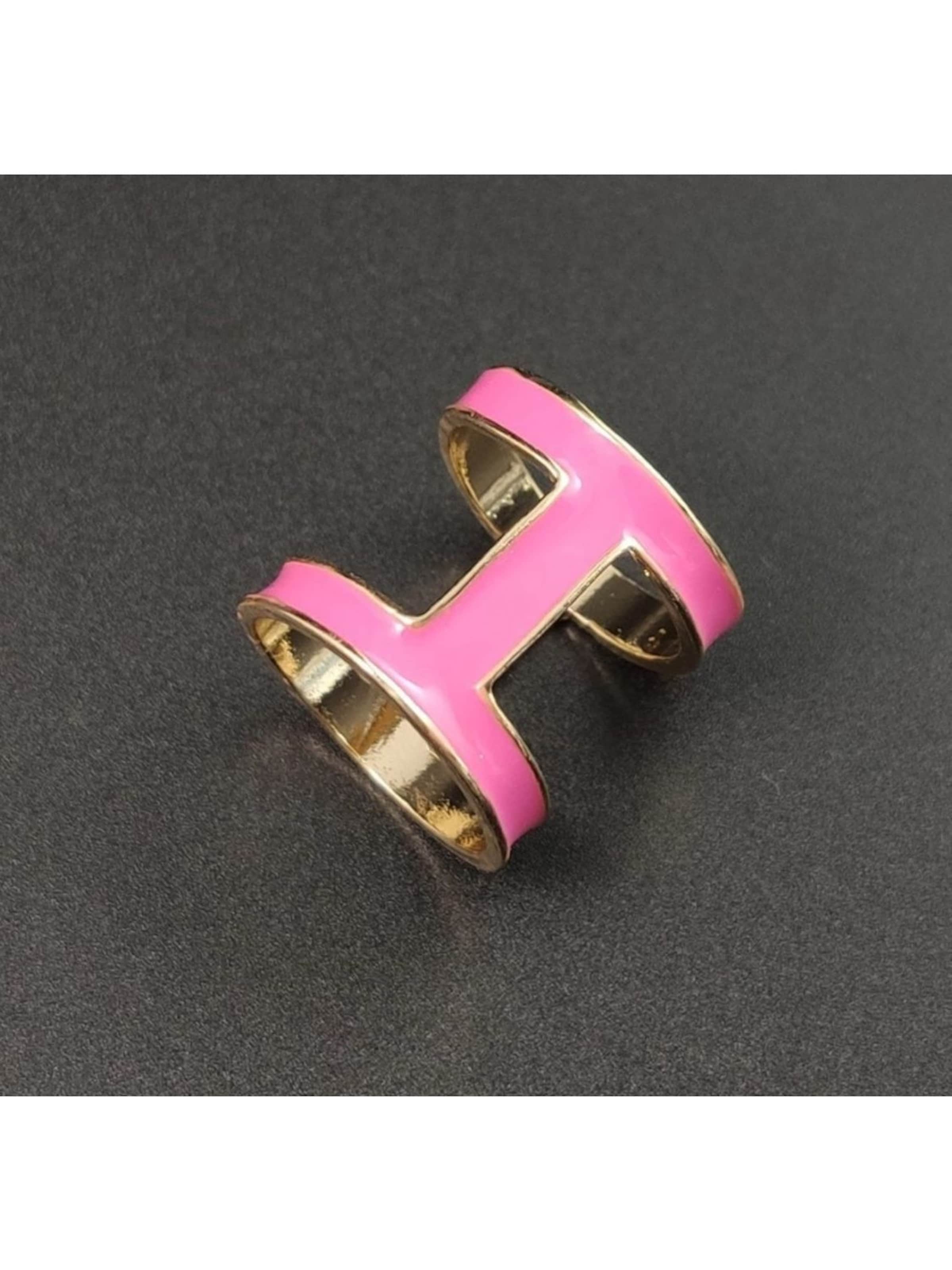 alberto cabale - Chal 'H' en rosa