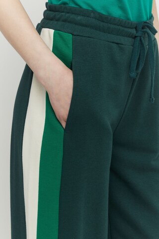 The Jogg Concept Wide leg Pants 'SAFINE' in Green