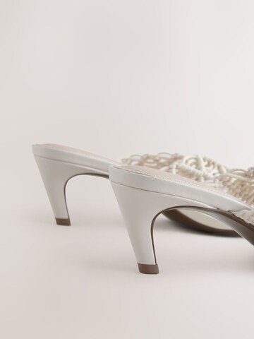 Next T-bar sandals 'Forever Comfort' in White