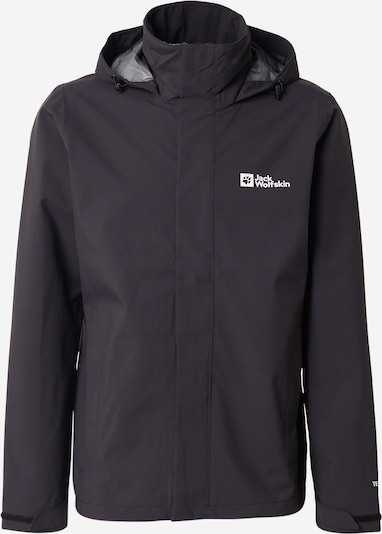 Laisvalaikio striukė 'Trailtime 2l' iš JACK WOLFSKIN, spalva – juoda / balta, Prekių apžvalga