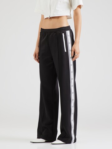 Wide leg Pantaloni 'Nadee' di HUGO in nero: frontale