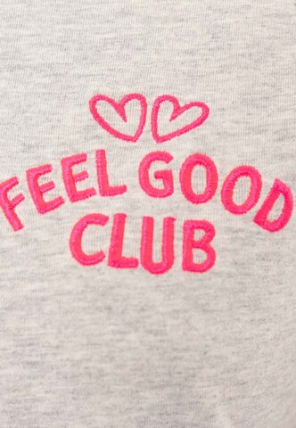 T-shirt Zwillingsherz en gris