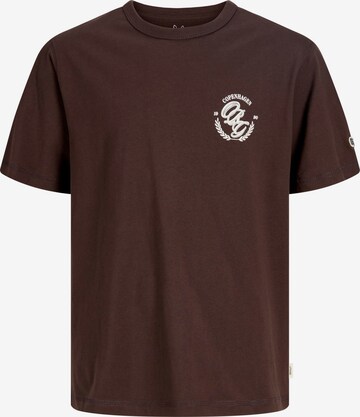 Jack & Jones Junior Shirt in Bruin: voorkant