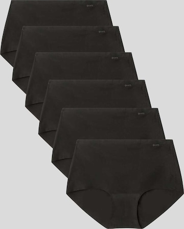 juoda Gisela Formuojančios kelnaitės ' 6 PACK ': priekis