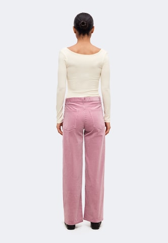 Lindex - regular Pantalón en rosa