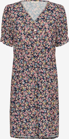 Cream Kjole 'Linaa' i blandingsfarvet: forside