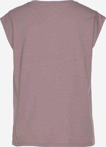 LASCANA Shirt in Purple