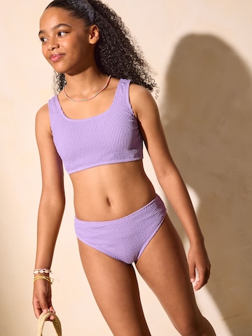 Lipsy Bustier Bikini in Lila