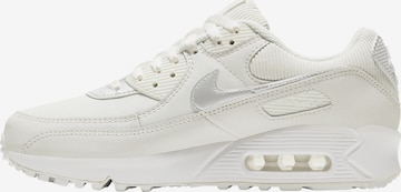 balts Nike Sportswear Zemie brīvā laika apavi 'Air Max 90': no priekšpuses