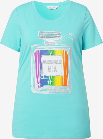 T-shirt MIAMODA en bleu : devant