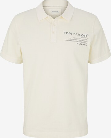 TOM TAILOR Shirt in Beige: predná strana