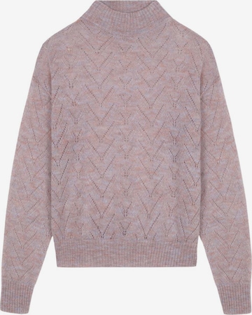 Scalpers Sweater 'Turtle' in Pink: front