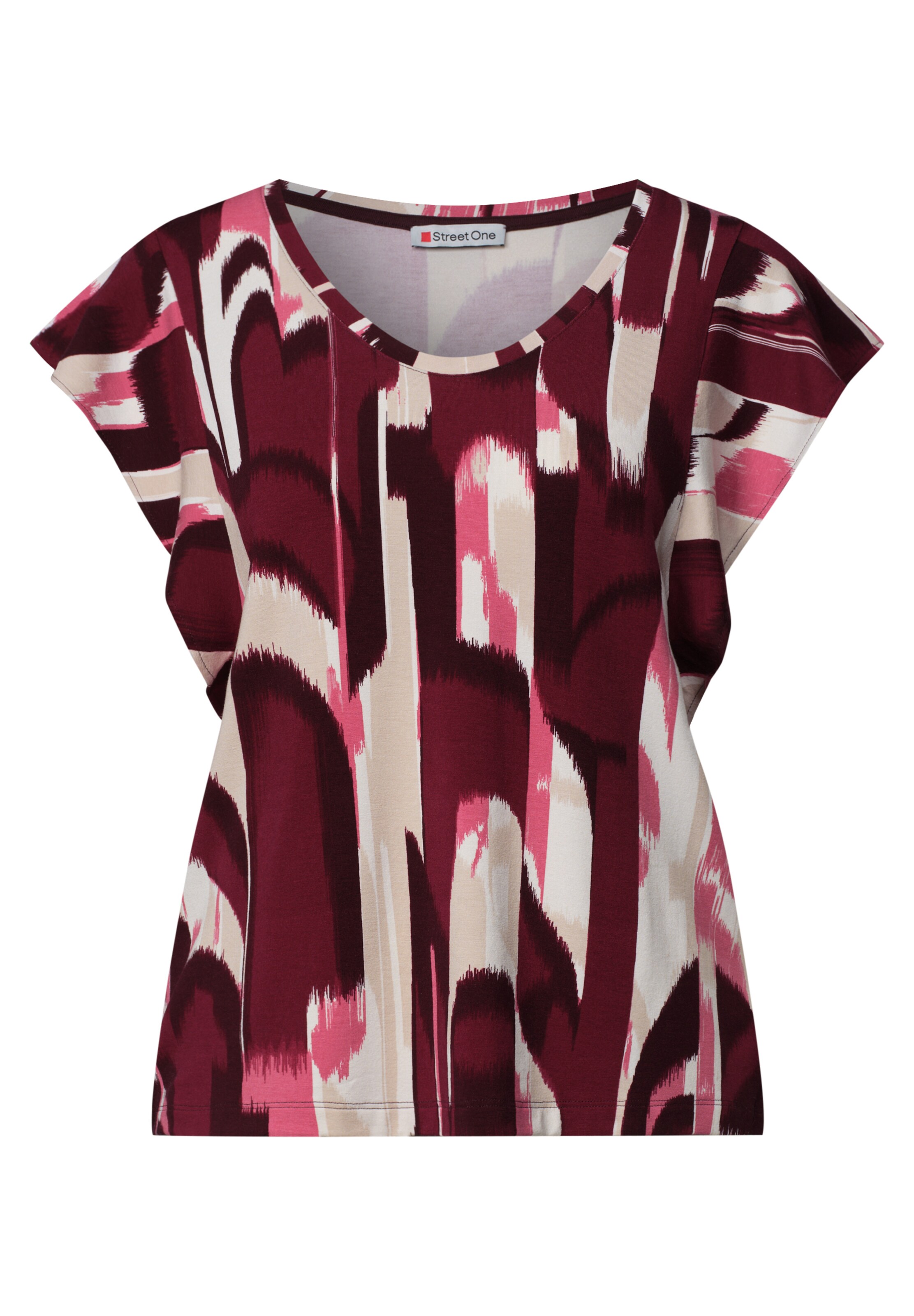STREET ONE Shirt in Red: front