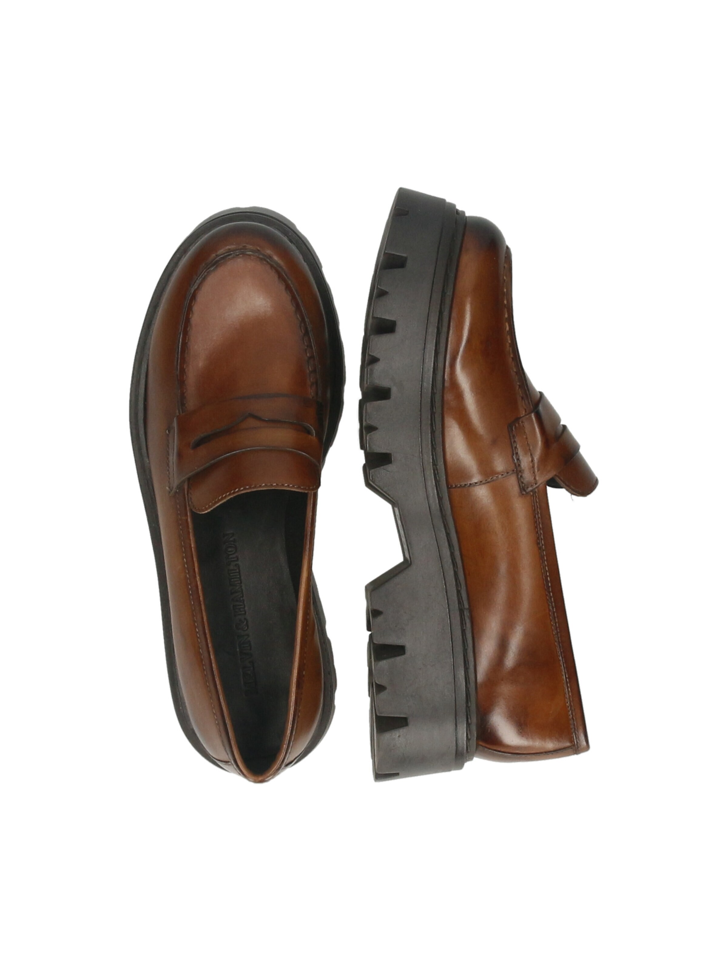 MELVIN & HAMILTON Classic Flats 'Thelia 7' in Brown