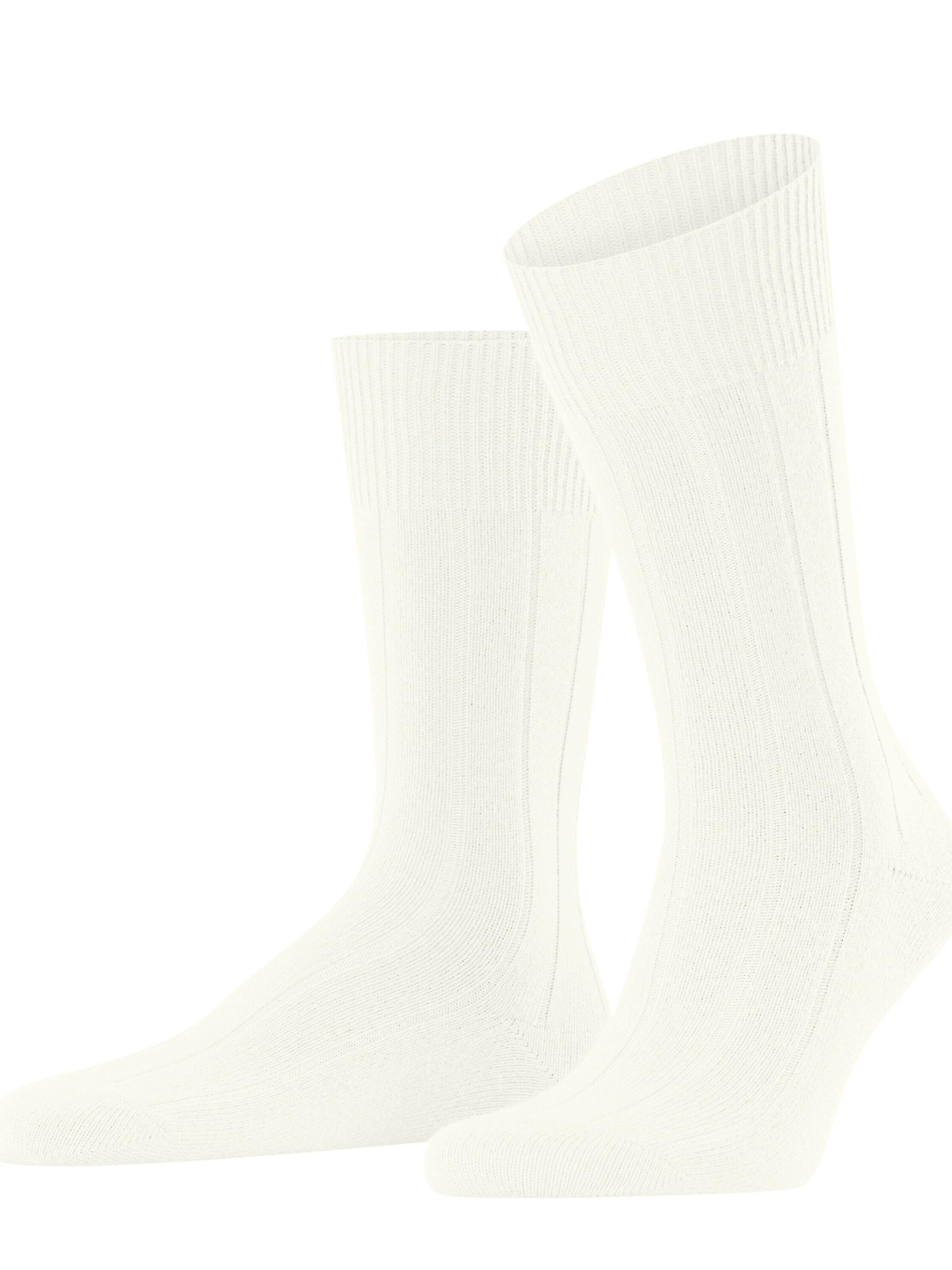 FALKE Socks 'Lhasa Rib' in White: front