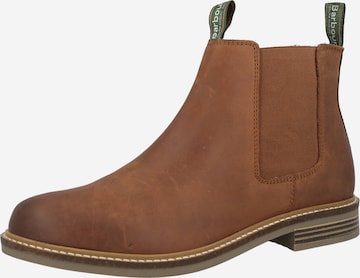 Barbour - Botas chelsea 'Barbour Farsley' em castanho: frente