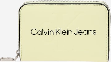 Calvin Klein Jeans - Cartera en amarillo: frente