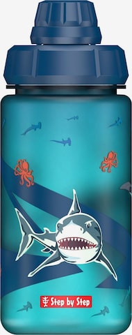 STEP BY STEP Drinking Bottle in Blue: front
