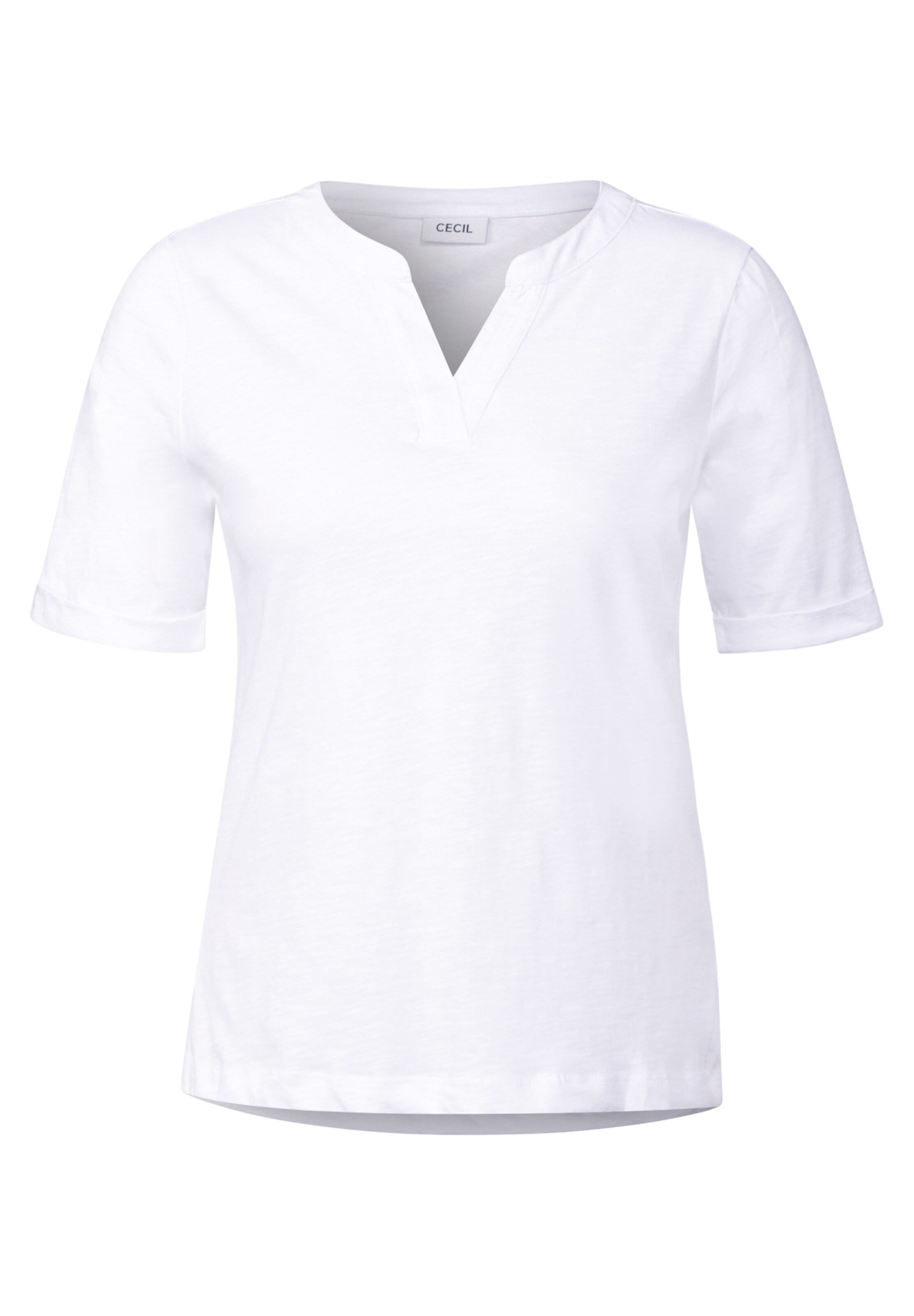 CECIL T-Shirt in Weiß: Vorderseite