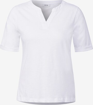 CECIL T-Shirt in Weiß: Vorderseite