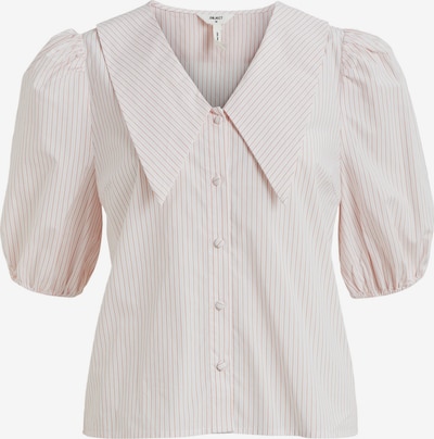 OBJECT Блуза 'Mahin' в светлокафяво / бяло, Преглед на продукта