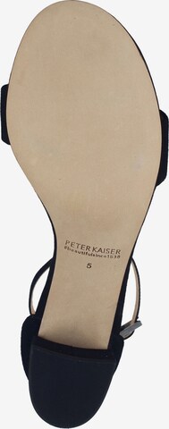 PETER KAISER Sandalen met riem in Zwart