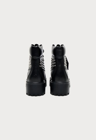 TIMBERLAND Schnürstiefelette in Schwarz