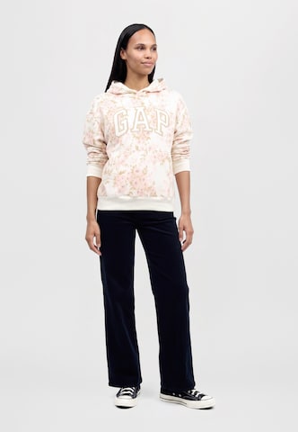 Felpa 'V-NEW HERITAGE' di Gap Petite in bianco: lato