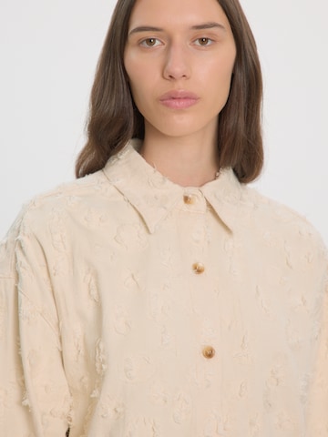 Chemisier 'Anisha' EDITED en beige