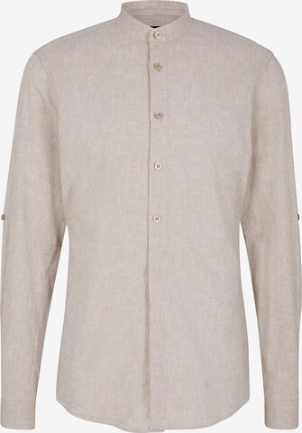 STRELLSON Button Up Shirt in Beige: front